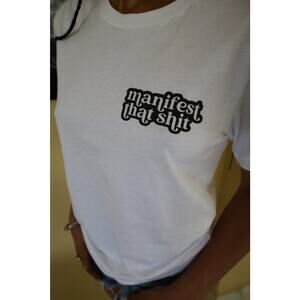 Large Manifest Graphic Tee